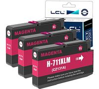 LCL 711XL Ink Cartridge Replacement for HP 711 XL 711XL CZ131A for HP
