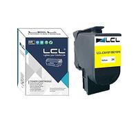 LCL 802SY Yellow Toner Cartridge Replacement for Lexmark 800S4 80C2SY0 80C20Y0