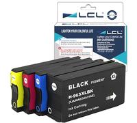 LCL 963 963XL Ink Cartridge Compatible with HP 963XL 963 XL High Yield 3JA30AE 3JA27AE 3JA28AE 3JA29AE Replacement for HP 9010 9012 9013 9014 9015 9016 9018 9019 9020 9022 9023 9025 (KCMY)