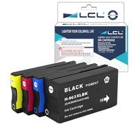 LCL 963XL Ink Cartridge Compatible with HP 963XL 963 XL High Yield 3JA30AE 3JA27AE 3JA28AE 3JA29AE Replacement for HP 9010 9012 9013 9014 9015 9016 9018 9019 9020 9022 9023 9025 (4 PK)