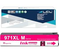 LCL 971XL High Yield Magenta Ink Cartridge Replacement for HP 971 971XL CN623AE CN627AE Replacement for HP Officejet Pro X451DN X451DW X476DN X476DW X551DW X576DW X576dn MFP (1-Pack)