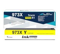LCL 973X Yellow Ink Cartridge Replacement for HP 973X for HP PageWide Pro 452dn 452dw 452dwt 477dn 477dw 477dwt 552dw 577dw 577z Managed MFP P57750dw P55250dw (1PK)