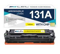 L F212A Toner Cartridge Replacement for HP 131A CF212A | Compatible with HP LaserJet Pro 200 color M251n M251nw MFP M276n MFP M276nw (1 Yellow)