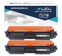 LCL CF230X High Capacity Toner Cartridge Replacement for HP 30A 30X CF230A CF230X for HP LaserJet Pro Laser Jet Pro M203D M203DN M227FDW M203 M227 (2 Black)