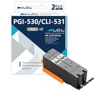 L LI-531 XXL Ink Cartridges Replacement for Canon CLI-531GY CLI-531 Grey