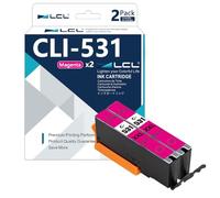 L LI-531 XXL Ink Cartridges Replacement for Canon CLI-531M CLI-531