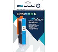 L LI-581 Ink Cartridge CLI-581C CLI-581XL CLI-581XXL C (1Cyan) | 1995C001 12.5ml Replacement for Canon Pixma TR7550 TR8550 TS6150 TS6151 TS6250 TS8150 TS8151 TS8152 TS9150 TS9155 TS9550