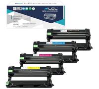 LCL Compatible Black Cyan Magenta Yellow Drum Unit DR-241 DR241 DR241CL DR-241CL Replacement for Brother DCP-9015CDW DCP-9017CDW DCP-9020CDW DCP-9022CDW HL-3140CW HL-3142CW HL-3150CDN HL-3150CDW 4PK