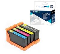 LCL Compatible Ink Cartridge 100 100XL 105XL 108XL (4Pack 1K1C1M1Y) Replacement for LEXMARK S301 302 305 S405 409 S505 S605 S308 S408 S508 S608 815 816 PRO205 209 705 707 709 805 901 905 208 708 808