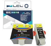 LCL Compatible Ink Cartridge 3949948 8237216 10XL 10B 10BXL 10C XL High Yield (2PK K C) Replacement for KODAK ESP 9250 All-one ESP Office 6100 ESP Office 6150 Hero 7.1 Hero 9.1 Office Hero 6.1