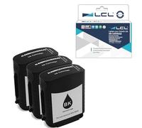 LCL Compatible Ink Cartridge 82 CH565A (3-pack Black) Replacement for HP Designjet 510 series HP Designjet 111 Printer series