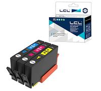 LCL Compatible Ink Cartridge 903 903XL 3HZ51AE T6M03AE T6M07AE T6M11AE (C M Y) Replacement for HP Officejet pro 6860 6868 6950 6975 6978 6970