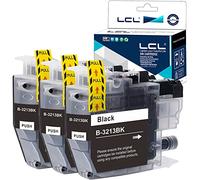 L ompatible Ink Cartridge LC-3213 LC3213 LC-3211 LC-3211 LC-3213BK LC3213BK (3 Black) Replacement for Brother DCP-J770 DCP-J772DW DCP-J774DW MFC-J890DW MFC-J895 MFC-J497DW DCP-J572DW