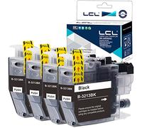 L ompatible Ink Cartridge LC-3213 LC3213 LC-3213BK (4Pack Black) Replacement for Brother DCP-J770 DCP-J772DW DCP-J774DW MFC-J890DW DCP-J572DW MFC-J491DW MFC-J895 MFC-J497DW