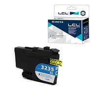 LCL Compatible Ink Cartridge LC-3235 LC3235 XL LC3235XL LC-3235XLC LC3235XLC (1 Cyan) Replacement for Brother DPC-J1100DW MFC-J1300DW