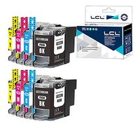 LCL Compatible Ink Cartridge LC22U LC22UBK LC22UC LC22UM LC22UY XL High Yield (2Black 2Cyan 2Magenta 2Yellow) Replacement for Brother DCP-J785DW MFC-J985DW