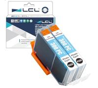 L ompatible Ink Cartridge PFI-300 PFI-300PC (2Pack photo Cyan) Replacement for Canon imagePROGRAF PRO-300