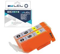 LCL Compatible Ink Cartridge PGI-9 PGI-9Y 9Y (2PK Yellow) Replacement for Canon Pixma Pro 9500 Pro9500 Mark II