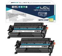 LCL Compatible Toner Cartridge 26A CF226A (2 Black) Replacement for HP LaserJet Pro M402n M402d M402dn M402dne M402dw MFPM426dw M426fdn M426fdw