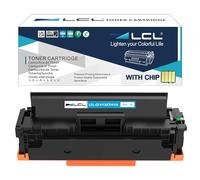 LCL Compatible Toner Cartridge 410A 410X CF411A CF411X 5000 pages (1 Cyan) Replacement for HP Color LaserJet Pro MFP M477fnw M477fdn M477fdnw M452dn M452dw M452nw M377dw