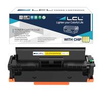 LCL Compatible Toner Cartridge 410A 410X CF412A CF412X 5000 Pages (1-Pack Yellow) Replacement for HP Color LaserJet Pro MFP M477fnw MFP M477fdn MFP M477fdnwMFP M452dn MFP M452dw MFP M452nw MFP M377dw