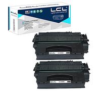 LCL Compatible Toner Cartridge 49X Q5949X CRG-708 6000Pages (2 Black) Replacement for HP LaserJet 1320 1320N 1320TN 3390MFP 3392MFP 1320nw 1320t 3390 3392