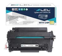 LCL Compatible Toner Cartridge 55A CE255A (1 Black) Replacement for HP Laserjet Enterprise P3010 P3011 P3015 P3016 P3015d P3015dn P3015n P3015x 500 MFP M525dn M525f LaserJet Pro M521dn MFP