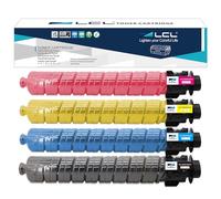 LCL Compatible Toner Cartridge 841817 841820 841819 841818 84181 (4PK KCMY) Replacement for Ricoh Aficio MP C3003SP MP C3503SP MP C3004SP MP C3504SP