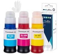 L I-50 Ink bottle Replacement for Canon 50 GI-50 GI50 Ink Bottle | Compatible with Canon Pixma GM2050 GM4050 G5050 G6050 G7050 (3 Pack Cyan Magenta Yellow)