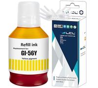 L I56 GI-56 Y GI-56Y (1PK Yellow 135ml) Compatible Ink Bottle | Replacement for Canon MAXIFY GX7150/GX7050/GX6550/GX6150/GX6050/GX5550/GX5150/GX5050/GX4050/GX3050 Printers