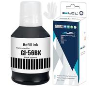 LCL Ink Bottle GI-56 GI-56BK (1PK Black 170ml) Replacement | for Canon MAXIFY GX7150/GX7050/GX6550/GX6150/GX6050/GX5550/GX5150/GX5050/GX4050/GX3050 Printers