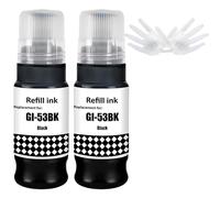 LCL Ink Bottle GI53 GI-53 BK Replacement for Canon Pixma G550 G650