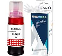 LCL Ink Bottle GI53 GI-53 R GI-53R Replacement for Canon Pixma | G550 G650 (1PK Red)