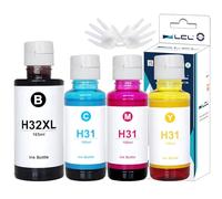 LCL Ink Bottle Replacement for 32XL 165ml 31 1VV24AE 1VU26AE 1VU27AE