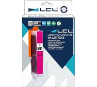 LCL Ink Cartridge CLI-581 CLI-581M CLI-581XL CLI-581XXL M 1996C001 | 12.5ml (1Magenta) Replacement for Canon Pixma TR7550 TR8550 TS6150 TS6151 TS6250 TS8150 TS8151 TS8152 TS9150 TS9155 TS9550