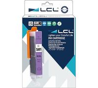 LCL Ink Cartridge CLI-581 CLI-581PB CLI-581XL CLI-581XXL PB 1999C001 | 12.5 ml (1Photo Blue) Replacement for Canon PIXMA TS8150 TS8151 TS8152 TS9150 TS9155 TS8250 TS8251 TS8252 Printer.