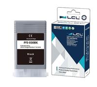 LCL Ink Cartridge PFI030 PFI-030 PFI030BK PFI-030BK (1PK 55ml Black) | Replacement for Canon ImagePrograf TA-20 ImagePrograf TA-30 ImagePrograf TM-240 ImagePrograf TM-340