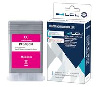 LCL Ink Cartridge PFI030 PFI-030 PFI030M PFI-030M (1Pack Magenta) | Replacement for Canon ImagePrograf TA-20 ImagePrograf TA-30