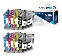 LCL LC123 Ink Cartridge Replacement for Brother LC121 LC123 LC123BK LC123C LC123M LC123Y for MFC-J4410DW J4510DW J4610DW J4710DW J470DW J6920DW J870DW J245 J650DW J6720DW J6520DW (2K 2C 2M 2Y)