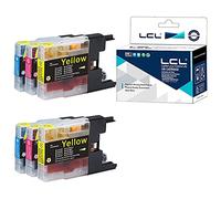 LCL LC1280 Ink Cartridge Replacement for Brother LC1220 LC1240 LC1280 LC1240C LC1280C LC1240M LC1280M LC1240Y LC1280Y for MFC-J6510DW MFC-J6710DW MFC-J6910DW MFC-J5910CDW DCP-J525W (2C 2M 2Y)