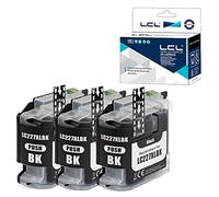 LCL LC227XL Ink Cartridge Replacement for Brother LC227 LC227XL LC227XLBK LC225 LC225XL for MFC-J4420DW J4620DW J4625DW DCP-J4120DW (3 Black)