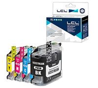 LCL LC227XL LC225XL Ink Cartridge Replacement for Brother LC227XL LC225XL LC227 LC225 LC227XLBK LC225XLC LC225XLM LC225XLY for MFC-J4420DW J4620DW J4625DW DCP-J4120DW MFC-J5320DW (4 Pack)