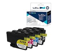 LCL LC3239 LC3237 High Capacity Ink Cartridge Replacement for Brother LC-3239 LC3239 XL LC3239XL LC-3239XLBK LC-3239XLC LC-3239XLM LC-3239XLY for MFC-J5945DW MFC-J6945DW MFC-J6947DW HL-J6000DW (4PK)