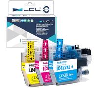 LCL LC422XL High Capacity Ink Cartridge Replacement for Brother LC-422XL LC422XL LC422XLBK LC422XLC LC422XLM LC422XLY for MFC-J5340DW MFC-J5345DW MFC-J5740DW MFC-J6540DW MFC-J6940DW (4 Pack)
