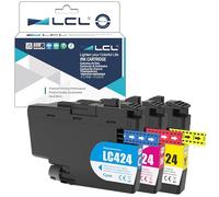 LC424 Ink Cartridge Set For Brother DCP-J1200W / J1200WE – 4-Pack (Black, Cyan, Magenta, Yellow)