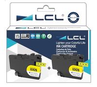 LCL LC426 Ink Cartridge Replacement for Brother LC-426 LC426 LC-426Y LC426Y LC426XL for MFC-J4335DW MFC-J4340DW MFC-J4535DW MFC-J4540DW MFC-J4540DWXL (2 Yellow)