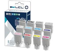 LCL PFI-1000 Ink Cartridge Replacement for Canon PFI-1000 for Canon imagePROGRAF PRO-1000 (12PK MBK PBK C M Y R GY B PGY PC PM CO)