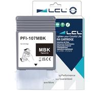 LCL PFI-107 MBK 130ml Ink Cartridge Replacement for Canon PFI-107
