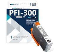 LCL PFI-300 PFI-300GY (1Pack Grey) Compatible Ink Cartridge | Replacement for Canon imagePROGRAF PRO-300