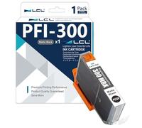 LCL PFI-300 PFI-300MBK (1Pack Matte Black) Compatible Ink Cartridge | Replacement for Canon imagePROGRAF PRO-300